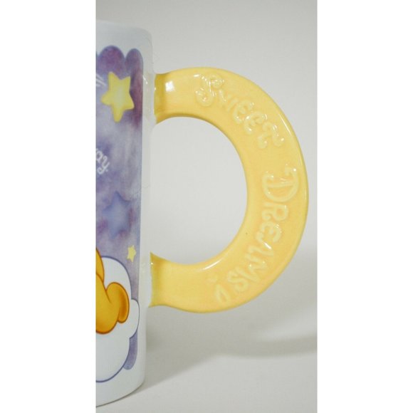 Disney Winnie the Pooh Tigger Piglet 5" Coffee Mug Sweet Dreams Sleeping Cloud - Picture 4 of 6